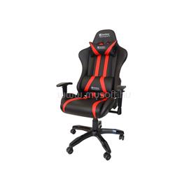 SANDBERG Commander Gaming Chair Gamer szék (állítható dőlés/magasság; párnázott kartámasz; PU+szövet; max.150kg-ig) SANDBERG_640-81 small