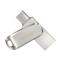 SANDISK Dual Drive Luxe Pendrive 128GB USB3.1+Type-C (ezüst) 186464 small