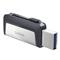SANDISK Ultra Dual Pendrive 256GB USB3.0+Type-C (fekete-ezüst) 139778 small