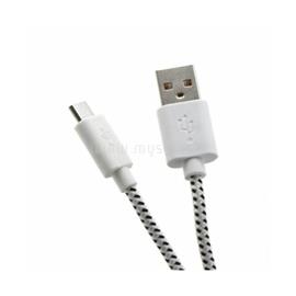 SBOX Micro USB kábel 1m - Fehér W026701 small