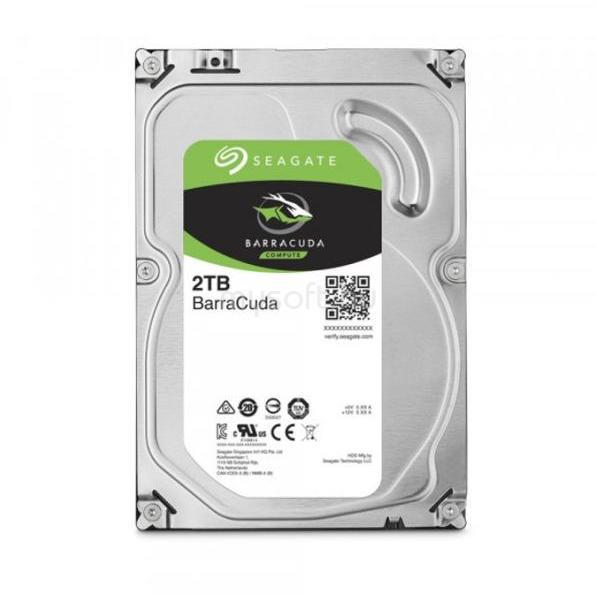 SEAGATE HDD 2TB 3,5" SATA 7200RPM 256MB BARRACUDA