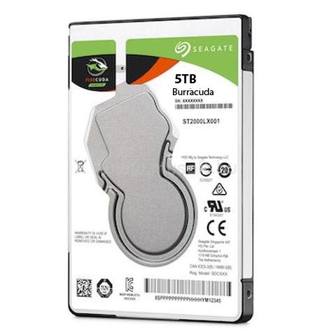 SEAGATE HDD 5TB 2,5" SATA 5400RPM 128MB 15MM BARRACUDA