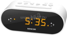 SENCOR SRC1100W rádiós ébresztőóra (fehér) SRC1100W small