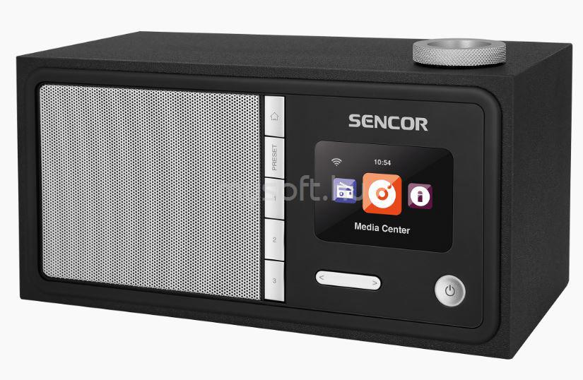 SENCOR SIR 5000WDB fekete internet rádió