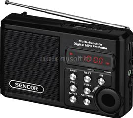 SENCOR SRD 215 B fekete MP3 lejátszó  és kisrádió SRD_215_B small