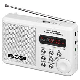 SENCOR fehér MP3 lejátszó  és kisrádió SRD_215_W small
