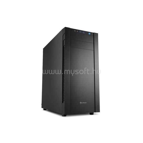 SHARKOON S25-V Fekete (Táp nélküli) ATX ház