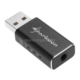 SHARKOON külső hangkártya - Gaming DAC Pro S V2 (USB, 16-300 Ohm, 250mW, 100dB, 3,5 mm Jack, PC/PS4, fekete) 4044951030279 small