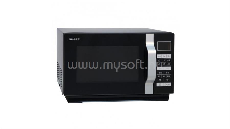 SHARP R760BK grillezős mikrohullámú sütő (fekete)