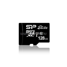 SILICON POWER Elite MicroSDXC memóriakártya 128GB, UHS-1 + adapter SP128GBSTXBU1V10SP small
