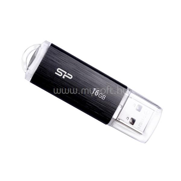 SILICON POWER Pendrive - 16GB USB2.0 Ultima U02 Fekete