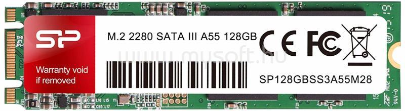 SILICON POWER SSD 128GB M.2 2280 SATA TLC 3D Nand A55