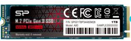 SILICON POWER SSD 1TB M.2 2280 NVMe PCIe Gen3x4 A80 SP001TBP34A80M28 small