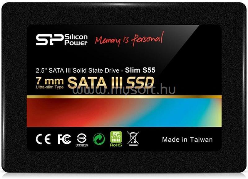 SILICON POWER SSD 120GB 2.5" SATA S55