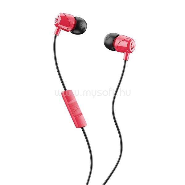 SKULLCANDY JIB piros-fekete fülhallgató headset