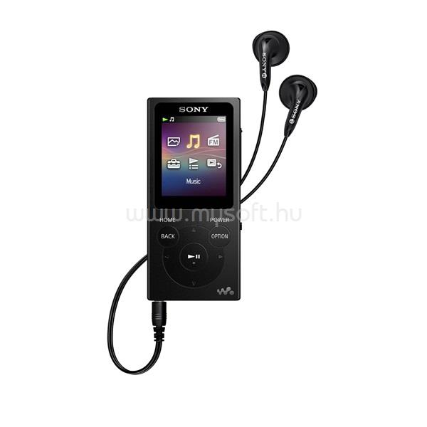 SONY NWE394B.CEW 8GB fekete MP3 lejátszó