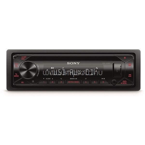 SONY CDX-G1300U CD/USB/AUX autóhifi fejegység