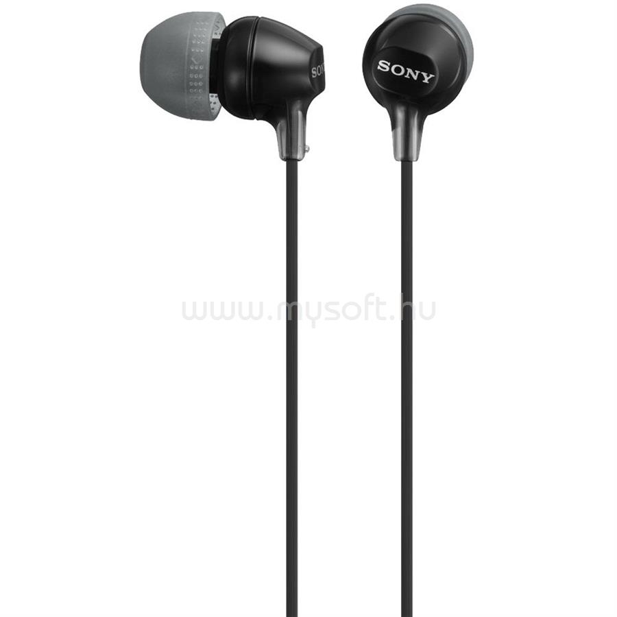 SONY MDREX15LPB Fekete fülhallgató