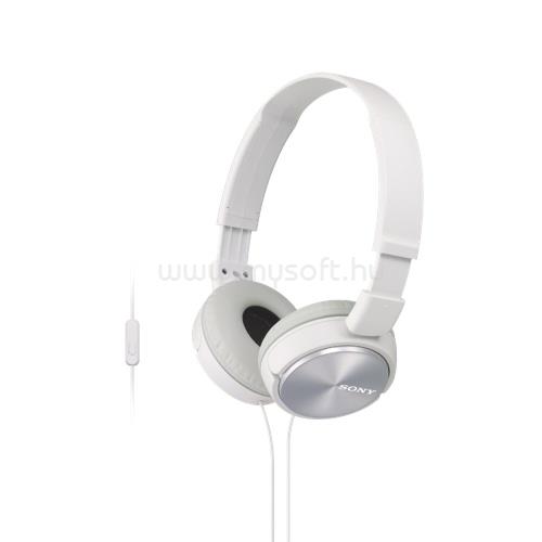 SONY MDRZX310APW Fehér mikrofonos fejhallgató
