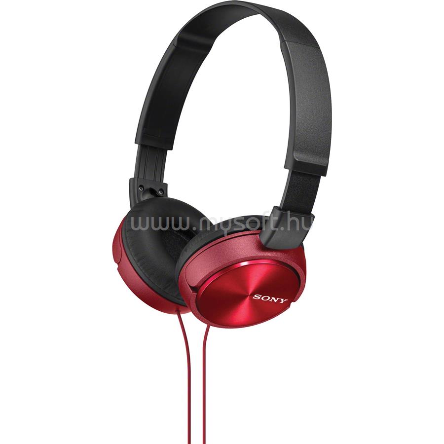 SONY MDRZX310R Piros fejhallgató