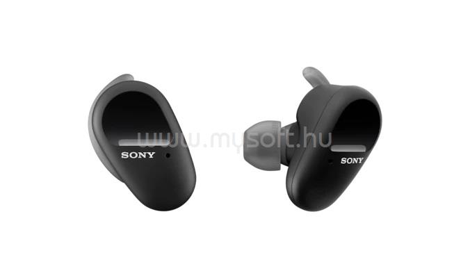 SONY WFSP800NB True Wireless Bluetooth zajcsökkentős fekete sport fülhallgató