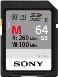 SONY SDXC 64GB CL10 UHS-II U3 (260/100) memóriakártya SF64M small