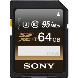 SONY SDXC 64GB Class 10 UHS-I U3 memória kártya SF64UZ small