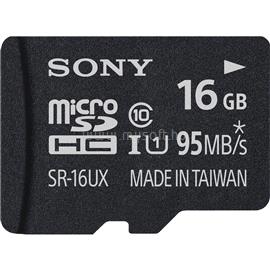 SONY 16GB SD micro (SDHC Class 10 UHS-I U1) memória kártya adapterrel SR16UXA small