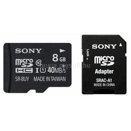 SONY microSDHC 8GB Class10 UHS-I U1 memóriakártya + SD adapter SR8UYA small