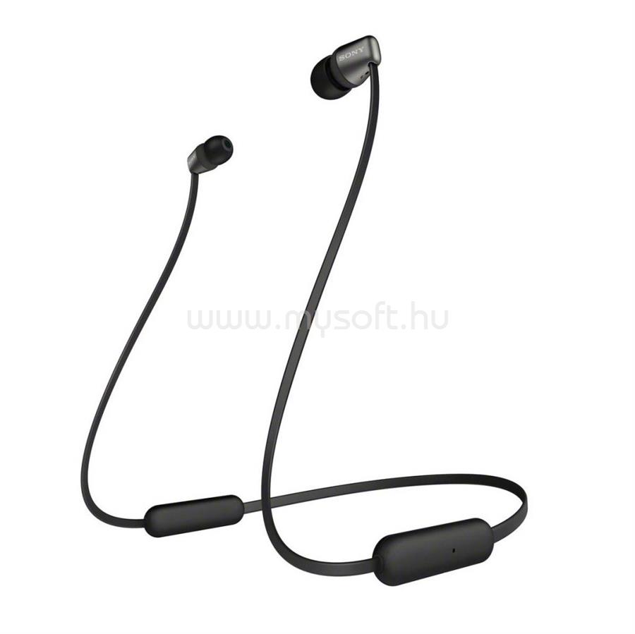 SONY WIC310B fekete Bluetooth fülhallgató headset