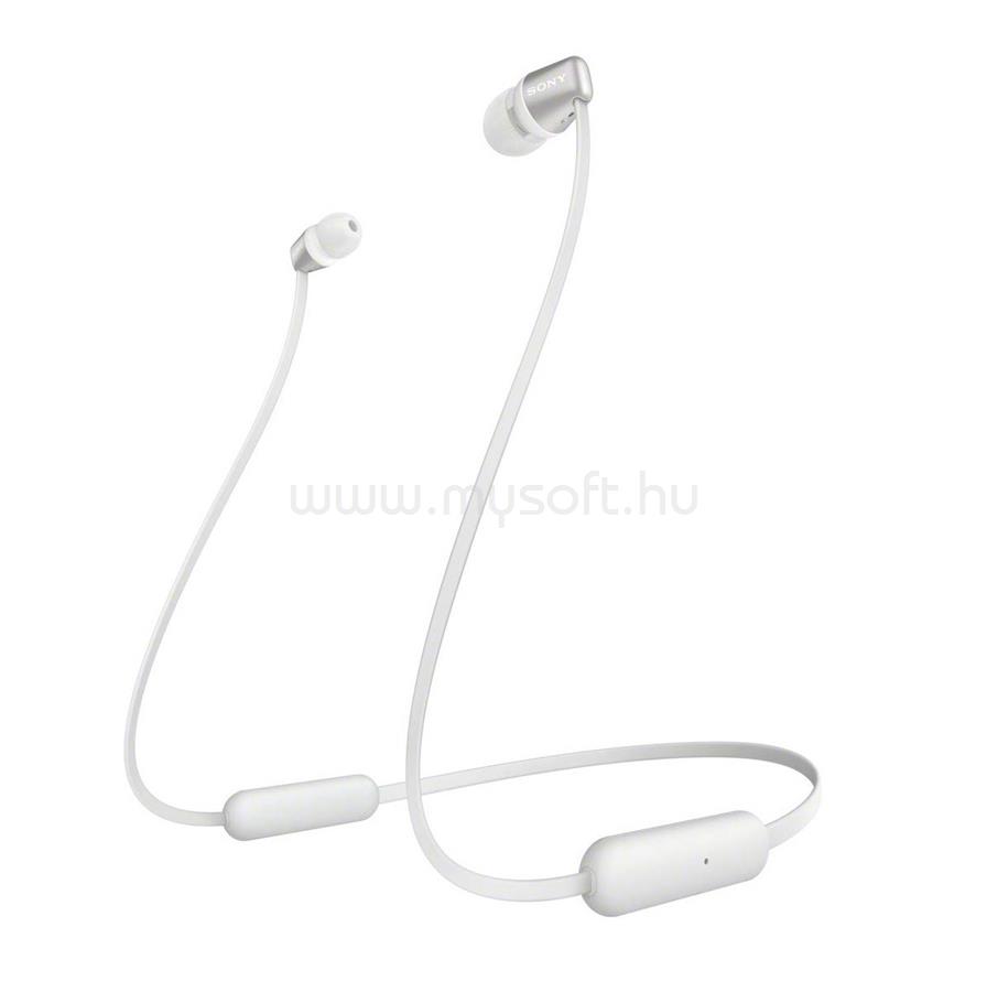 SONY WIC310W fehér Bluetooth fülhallgató headset