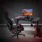 SPIRIT OF GAMER Gamer Asztal - Headquarter 300 (MDF lap, fém lábak, fekete, RGB LED háttérvilágítás) SPIRIT_OF_GAMER_SOG-DESK300 small