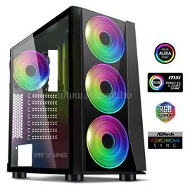 SPIRIT OF GAMER GHOST III RGB Fekete (Táp nélküli) ablakos ATX ház SPIRIT_OF_GAMER_8005RA small