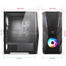 SPIRIT OF GAMER Rogue V RGB Fekete (Táp nélküli) ablakos ATX ház SPIRIT_OF_GAMER_8002RA small