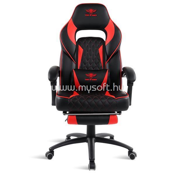 SPIRIT OF GAMER MUSTANG Red (állítható dőlés/magasság; kihajtható lábtartó; max.120kg-ig, fekete-piros) szék [BEMUTATÓ DARAB] SPIRIT_OF_GAMER_SOG-GCMRE_B01 large
