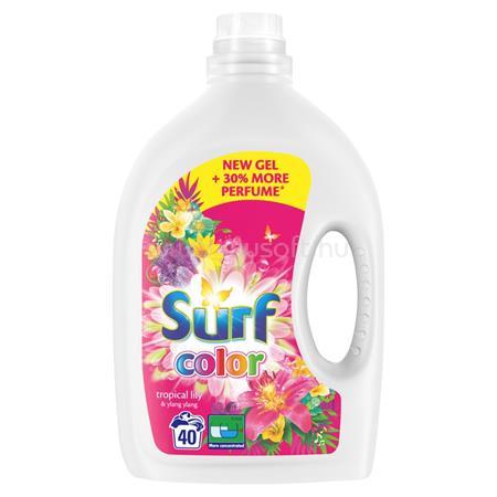 SURF Mosógél, 40 mosáshoz, 2 l, "Tropical"