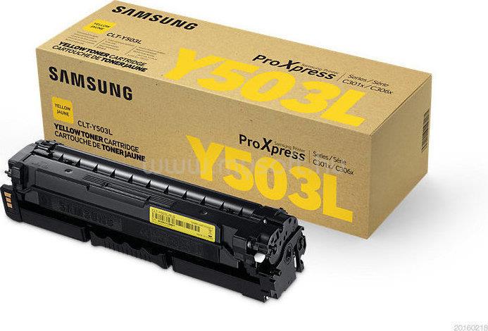 SAMSUNG Toner CLT-Y503L Sárga 5 000 oldal