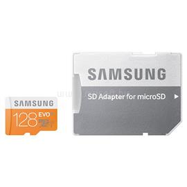 SAMSUNG 128GB SDHC micro EVO Memória kártya + Adapter MB-MP128DA/EU small