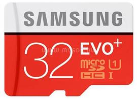 SAMSUNG EVO PLUS MicroSDHC memóriakártya 32GB Class10, UHS-1 + Adapter MB-MC32GA small