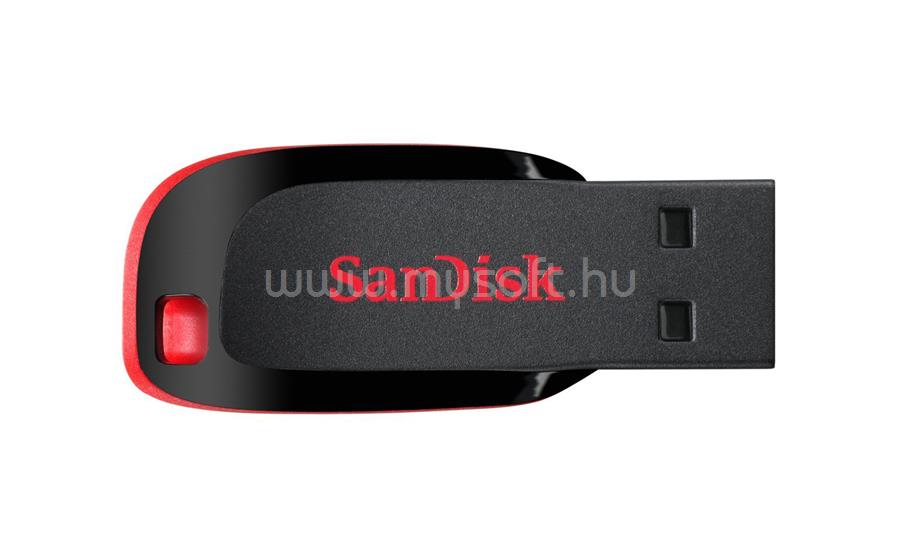 SANDISK Cruzer Blade Pendrive 32GB USB2.0 (piros-fekete)