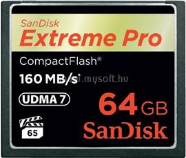 SANDISK Extreme Pro Compact Flash CF memóriakártya 64GB 123844 small