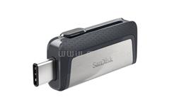 SANDISK Cruzer Ultra Dual Pendrive 16GB USB3.0+Type-C (fekete-ezüst) 173336 small