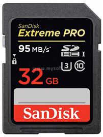 SANDISK Extreme Pro SDHC memóriakártya 32GB, UHS-I U3 173368 small