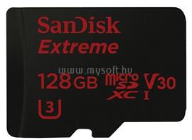 SANDISK Extreme microSDXC 128GB CL10 UHS-I U3 V30 memóriakártya + SD adapter 173422 small