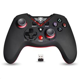 SPIRIT OF GAMER XGP vezeték nélküli kontroller fekete-piros PS3, PC /SOG-RFXGP/ SOG-RFXGP small
