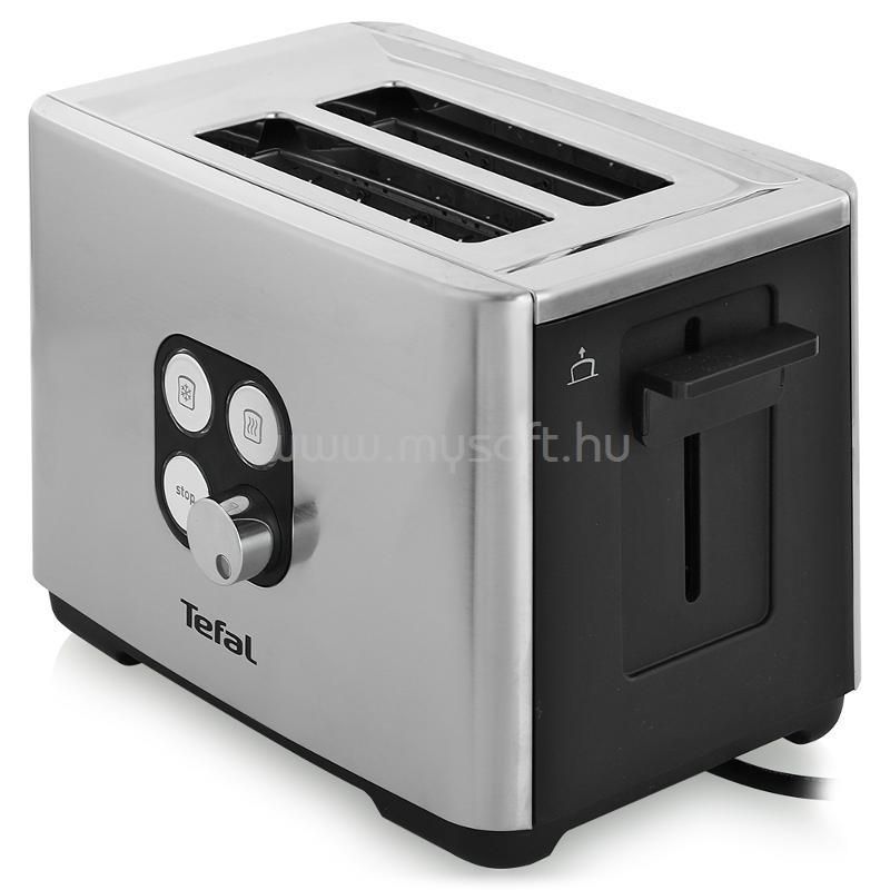 TEFAL TT420D30 Inox Cube kenyérpirító