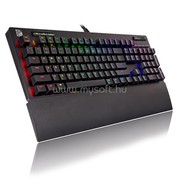 THERMALTAKE Ttesports Neptune Elite RGB Mechanikus Gamer Billentyűzet USB, HU (fekete)