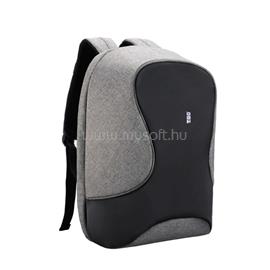 TOO 15,6" lopásbiztos/vízálló/USB portos szürke hátizsák BPAT002Z156-USB small