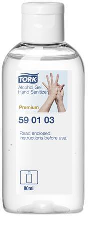 TORK Kézfertőtlenítő gél, alkoholos (80 ml)
