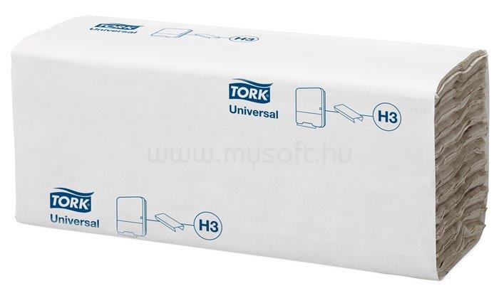 TORK H3 rendszer, Universal kéztörlő,  Z/C hajtás, 1 rétegű, natúr
